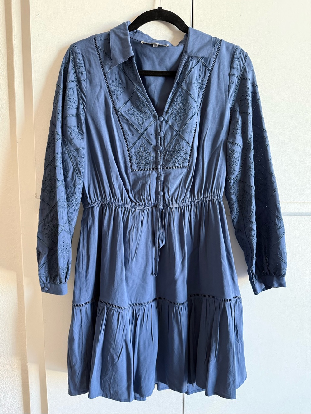 Daniel Rainn Long Sleeve Blue Dress MP
